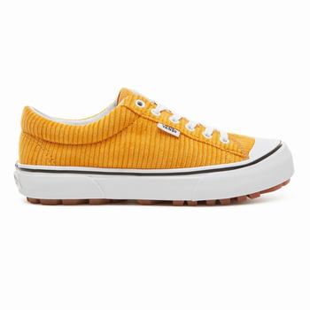 Férfi Vans Design Assembly Corduroy Style 29 Tornacipő VA0872641 Narancssárga Virágos/Fehér